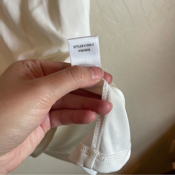 Lulus Afternoon in the Sunshine White Swiss Dot Mini Swing Dress - Picture 6 of 7